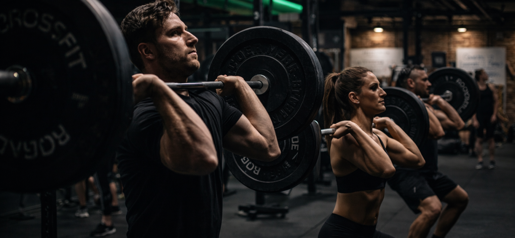 Gvozdjar - Intense crossfit session in neon gym
